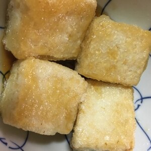 めんつゆで簡単！油少量！揚げ出し豆腐